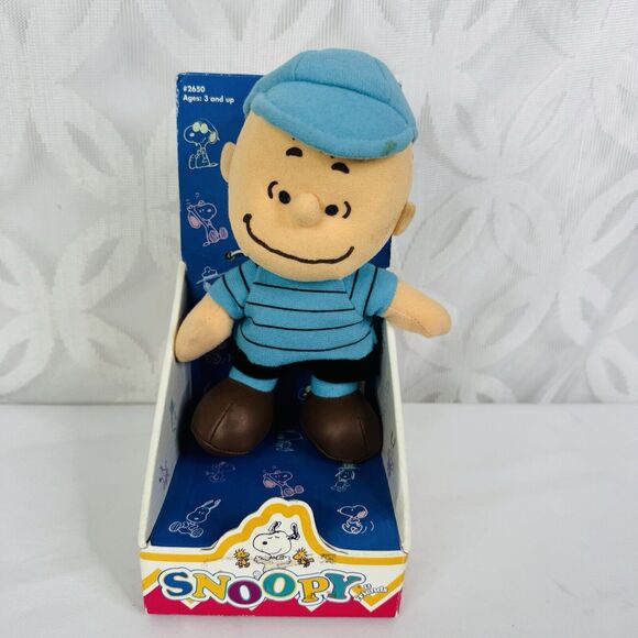 5 for $25| Irwin Snoopy & Friends Charlie Brown Peanuts Gang 8" Plush - Picture 1 of 7